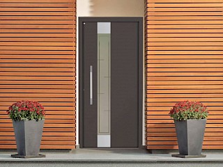 Holz-Aluminium-Haustüren
